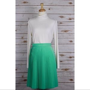 American Apparel Accordion A-Line Midi Skirt